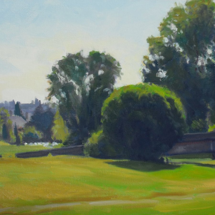 Opening Day, oil on canvas, 16 x 20 inches, copyright ©1994