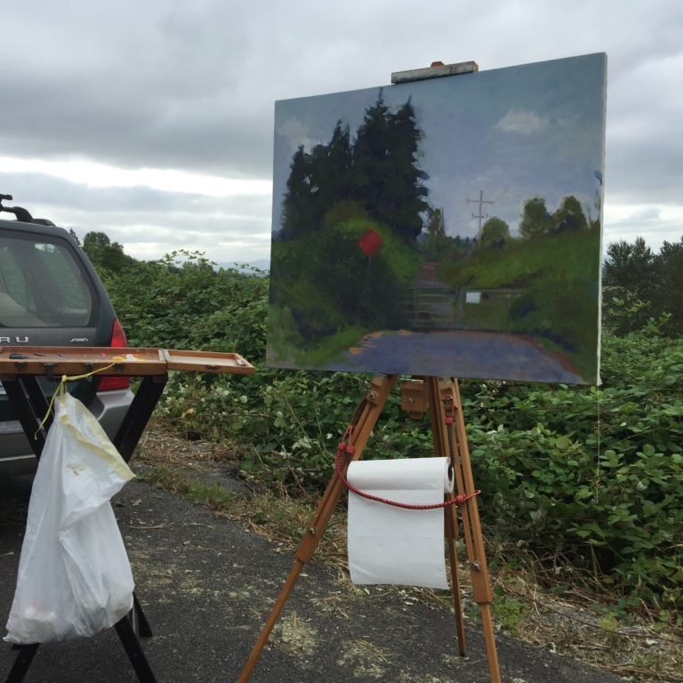 No Trespassing setup.