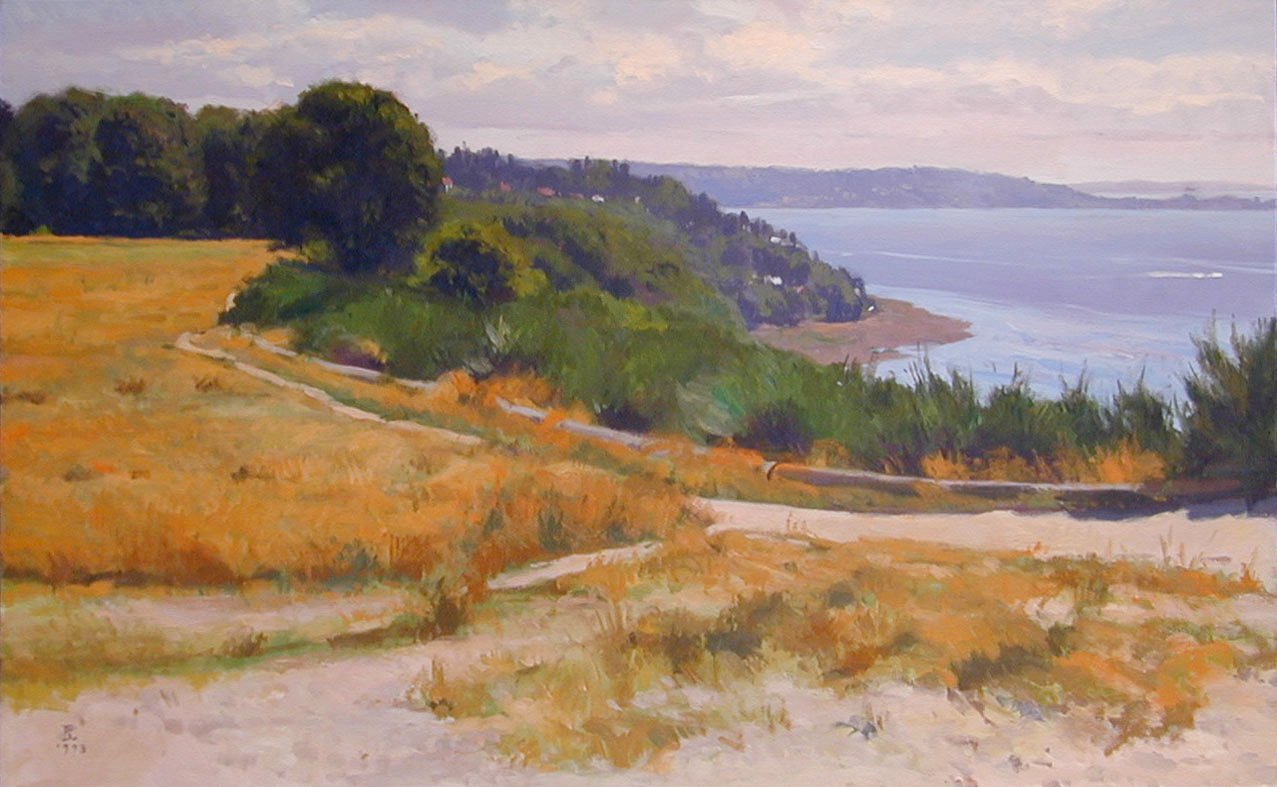 Discovery Park, oil on canvas, 36 X 59 inches, copyright ©1998