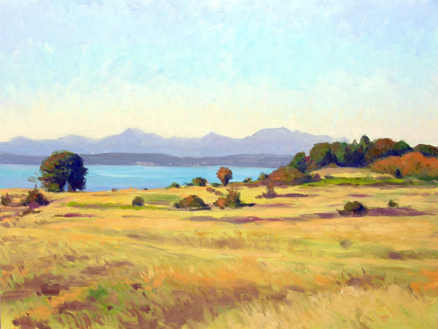 Discovery Park, oil on canvas, 30 X 40 inches, copyright ©2007